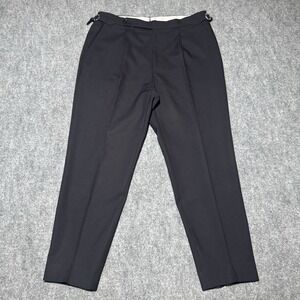 Suitsupply Vigo ZC Trousers 32x27 Wool 4-Ply Lanificio Rogna Italy Side Adjuster